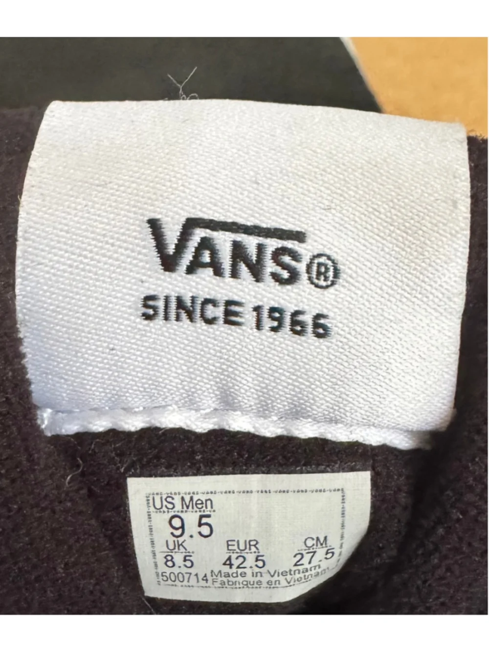 Vans these pre